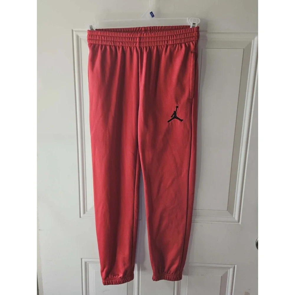 Nike‎ Jordan & Adidas Boys Jogger Pants Lot Size M (10/12) Red Blue Athletic